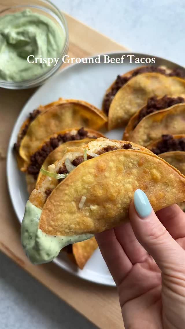 eatpayylove 게시물 이미지: crispy baked beef tacos! perfect for a...