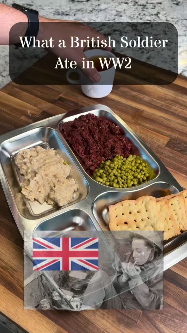 eatshistory 게시물 이미지: What did the British eat in WW2? #history #ww2...