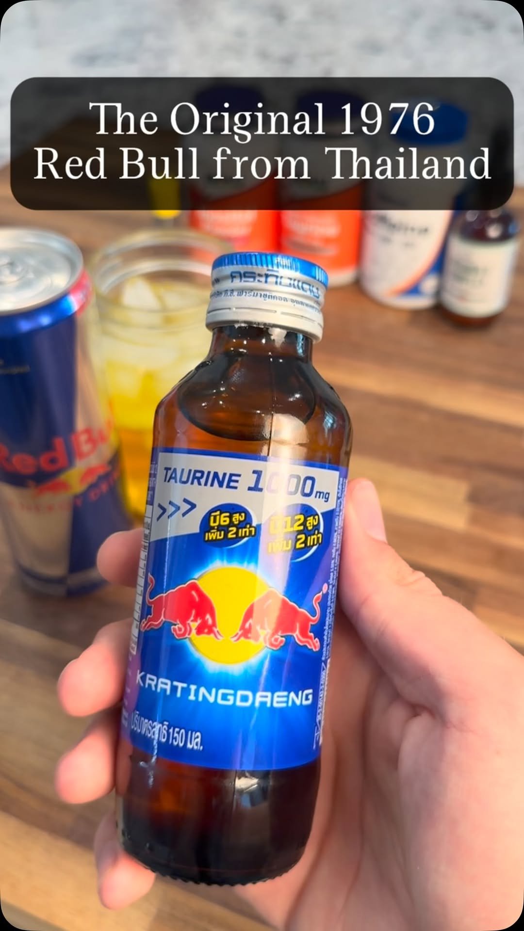 eatshistory 게시물 이미지: Did You Know the Original Red Bull came from...