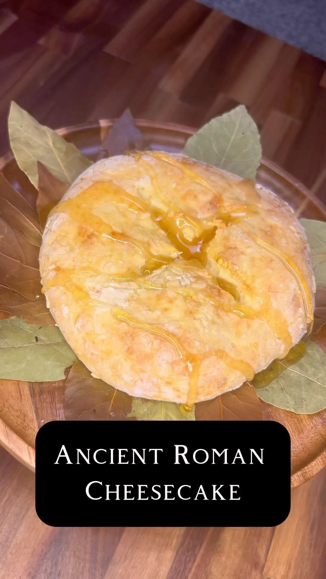 eatshistory 게시물 이미지: Libum: Ancient Roman Cheesecake, Music:...
