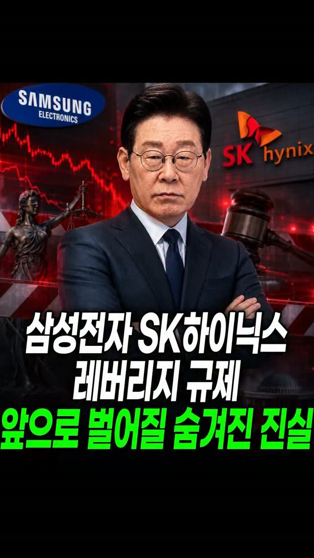 economy_god 게시물 이미지: ✔️ 삼성전자 SK하이닉스 레버리지 규제 앞으로 벌어질 숨겨진 진실 ✔️

👉...