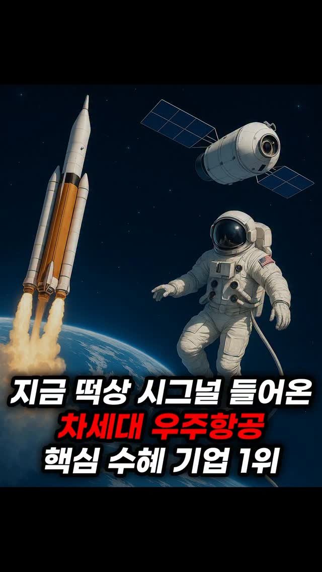 economy_god 게시물 이미지: 👇연방정부 셧다운에도 떡상 시그널이 들어온 우주항공 기업👇
✔️차세대 우주항공...