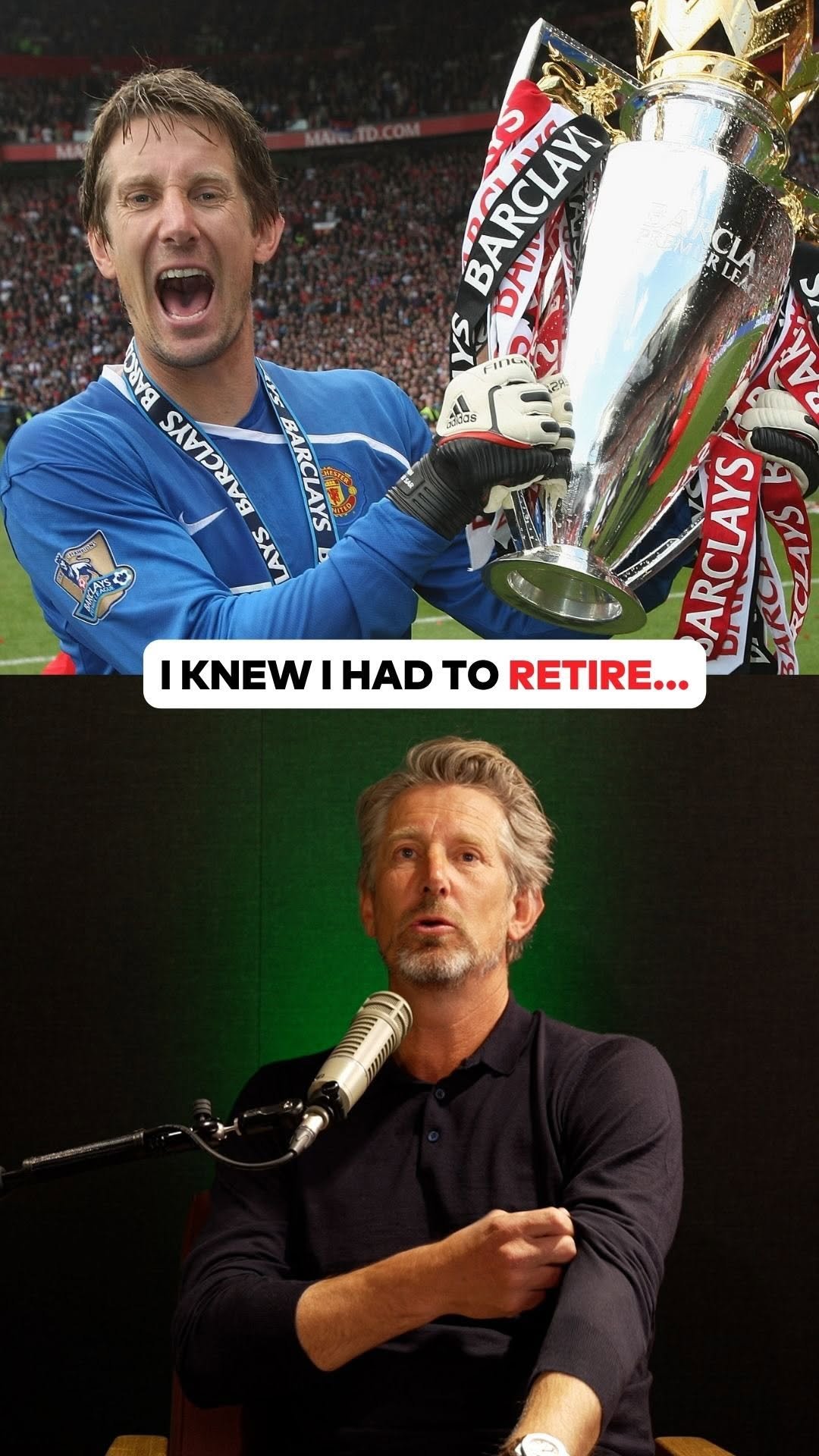 edwinvandersar1 게시물 이미지: When it was TIME to Retire for Van Der Sar......