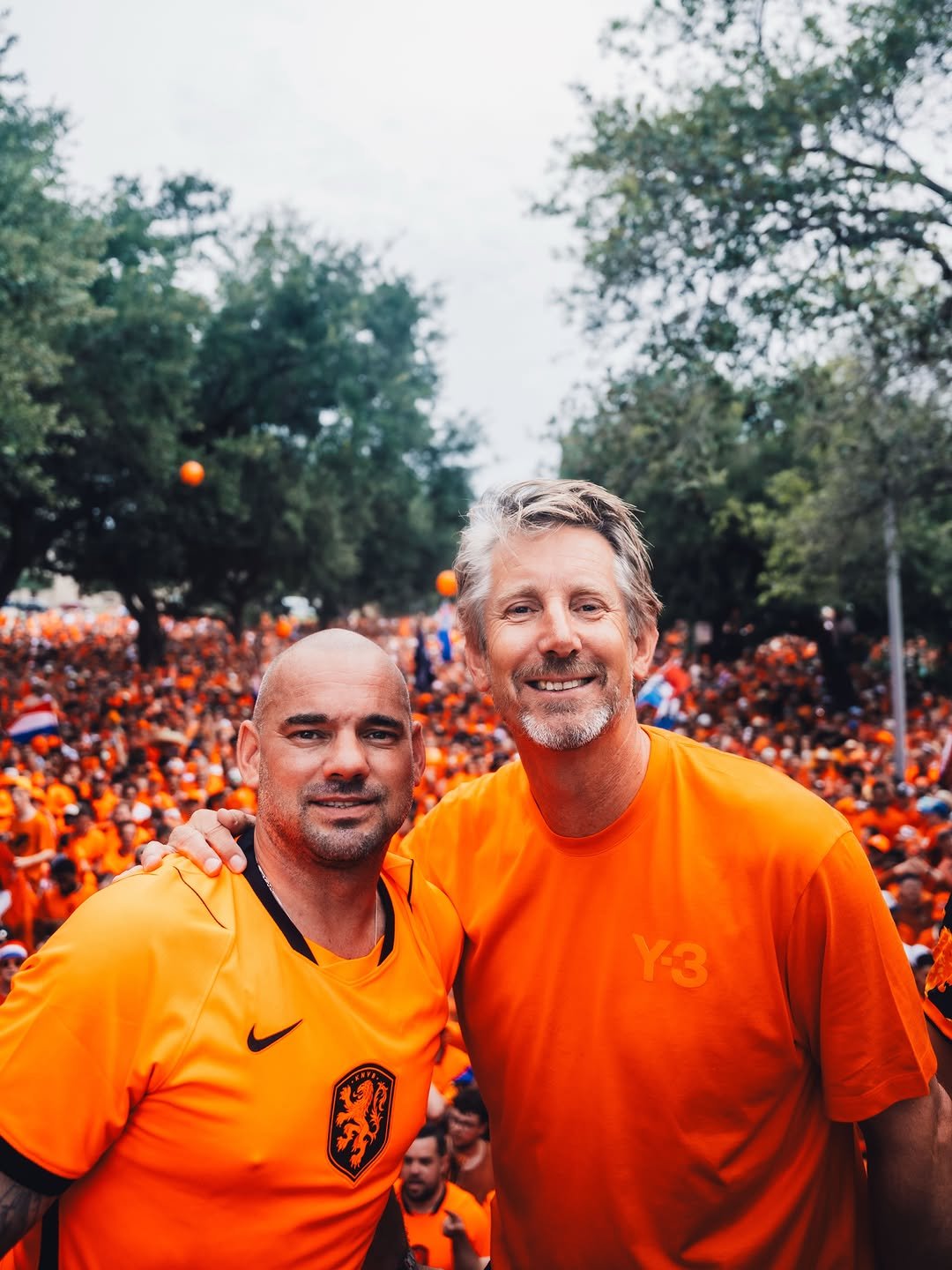 edwinvandersar1 게시물 이미지: Wes & Edwin! 🧡

#NothingLikeOranje #FIFAWorldCup