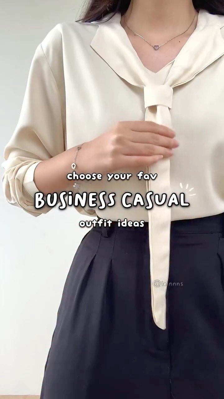 elainealethea 게시물 이미지: business casual, but make it effortless 🤍✨...