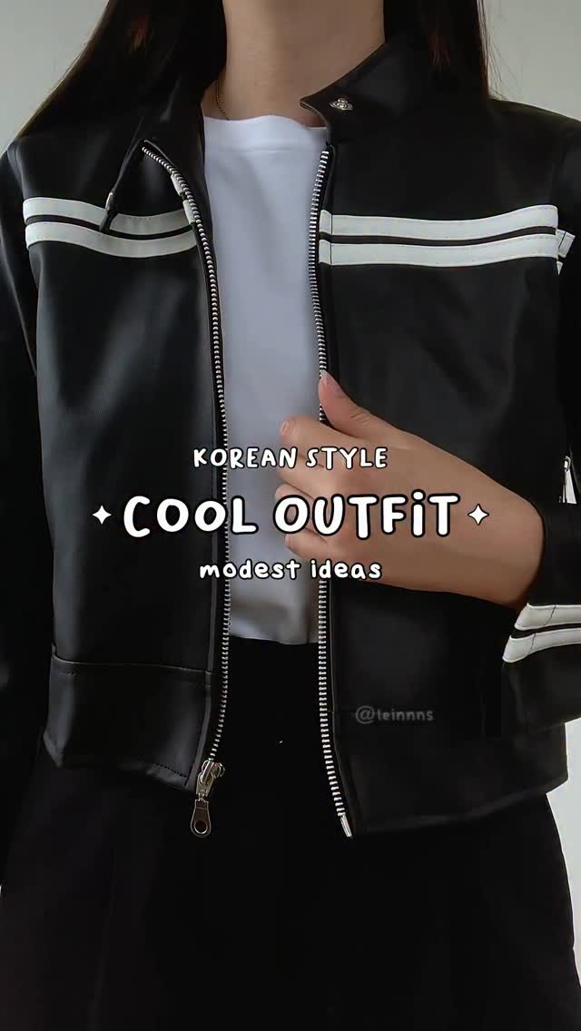elainealethea 게시물 이미지: cool outfit ideas, modest korean style 🖤✨...