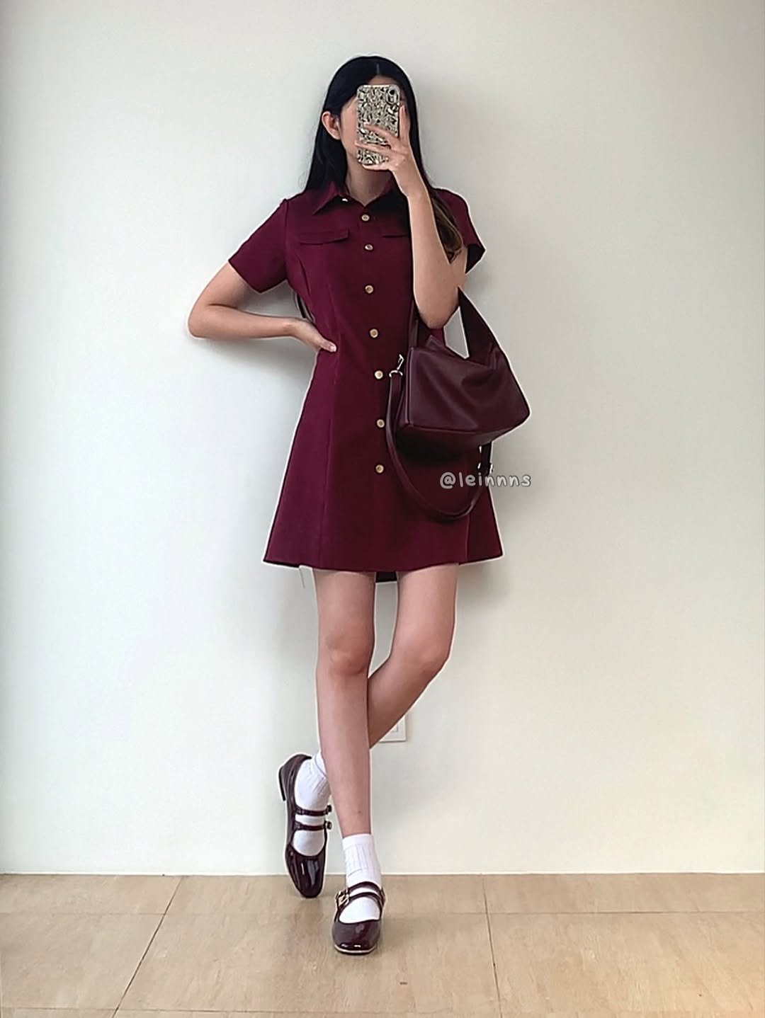 Photo by Elaine Alethea / Leinnns on December 11, 2025. May be an image of skirt, dress, miniskirt and text.