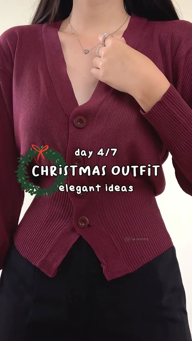 elainealethea 게시물 이미지: day 4/7: christmas outfit, classy and elegant...