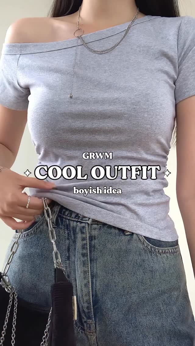 elainealethea 게시물 이미지: grwm: cool outfit, boyish outfit ideas 🖤✨ a...