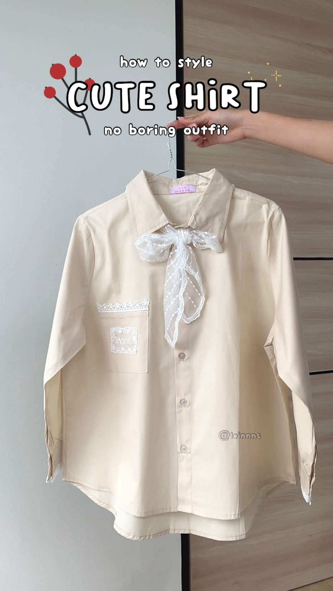 elainealethea 게시물 이미지: styling statement shirt for everday look 💖✨...
