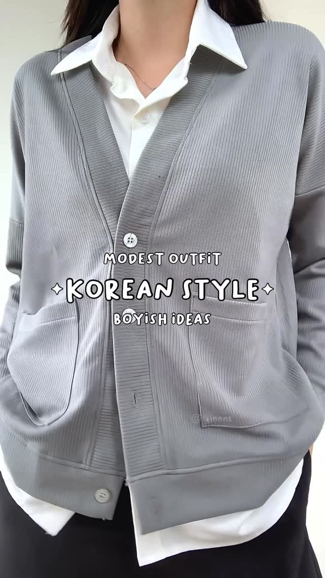 elainealethea 게시물 이미지: korean style modest outfit ideas 🖤✨ playing...