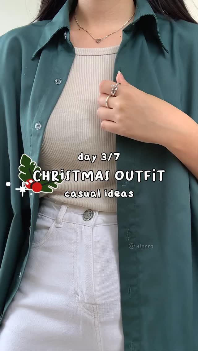 elainealethea 게시물 이미지: day 3/7: christmas outfit, easy casual ideas...
