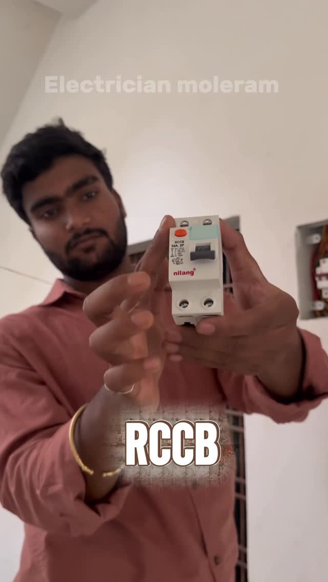 electrician_moleram 게시물 이미지: घर में RCCB लगाना क्यों जरूरी है और Leakage...