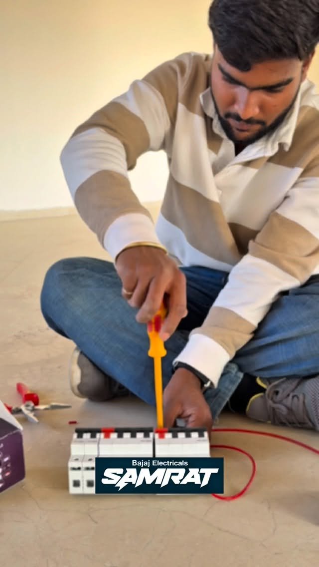 electrician_moleram 게시물 이미지: Yeh sirf MCB nahi, ghar ki safety ka backup...