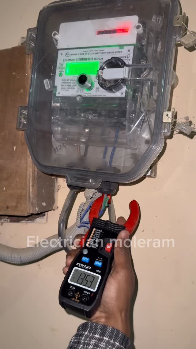 electrician_moleram 게시물 이미지: Multimeter or clampmetr me ky antar hai or use...