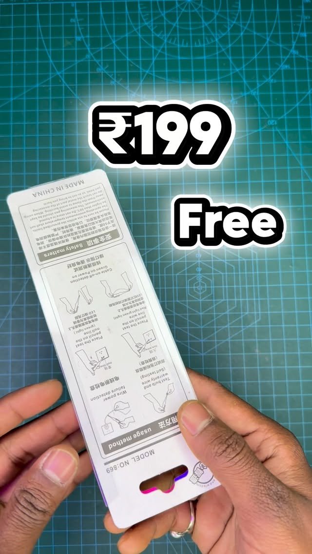 electrician_moleram 게시물 이미지: Sabko AC/DC tests free me milne wala hai tools...