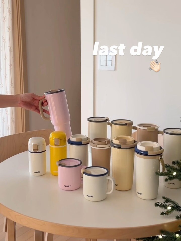 elfin_hyo 게시물 이미지: #Lastday 👋🏻 보온,보냉력까지~ 완벽한데 
컬러까지 이뻐 고를때!!...