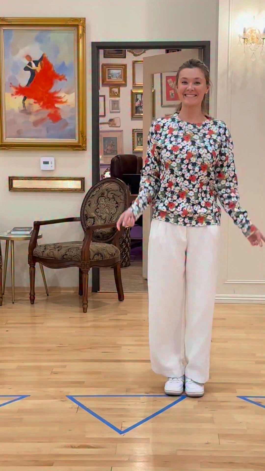 elina.danilova7 게시물 이미지: Step point dance tutorial happy dancing -...