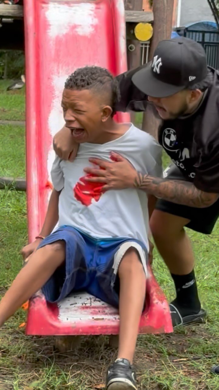 elindiobromas 게시물 이미지: Solo es pintura 🤣🤣 #reels