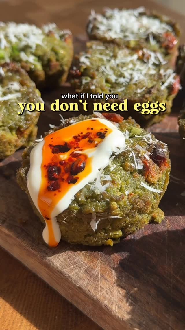 ellysplate 게시물 이미지: Super green eggless breakfast cups 💚 the...