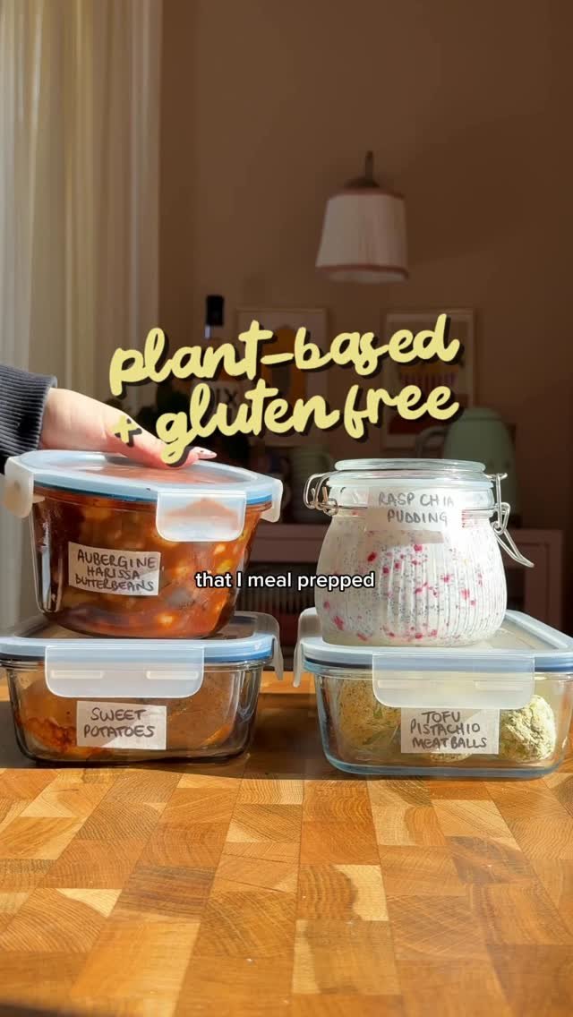 ellysplate 게시물 이미지: hi!!! welcome to the gf vegan meal prep club 🌟...