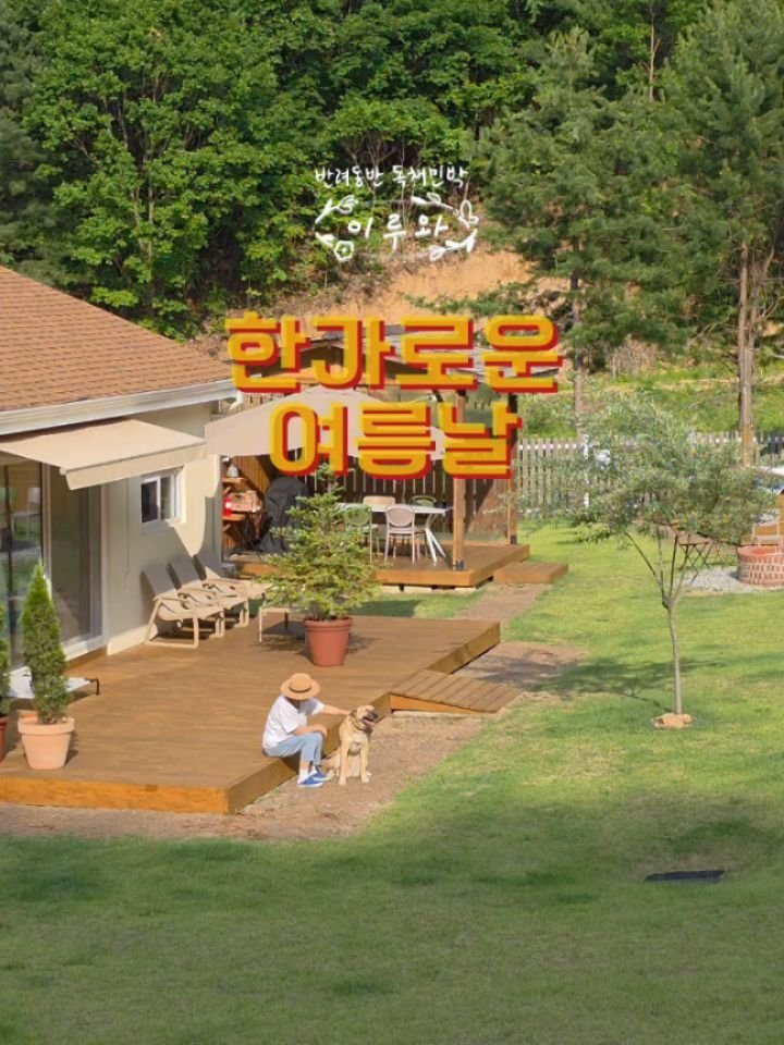eluuwa_hc 게시물 이미지: .
한가하게- 여름 🌞
.
이 곳
홍천 시골에서 보내는 여름이
좋은 이유 중...