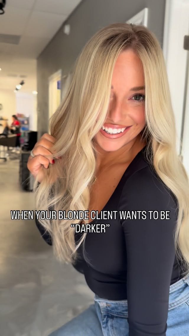 emilyannelle.hair 게시물 이미지: When the low light is LOW LIGHTING 😆 

We all...