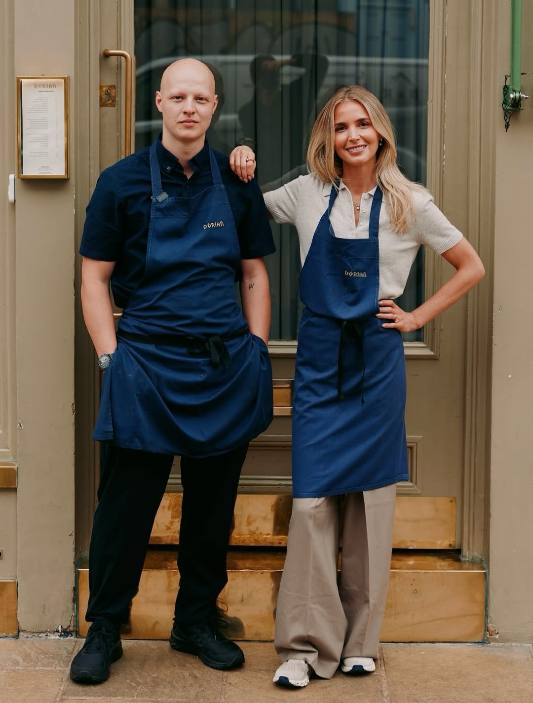 Photo shared by Max Coen on December 02, 2025 tagging @emthenutritionist. May be an image of one or more people, apron and text.