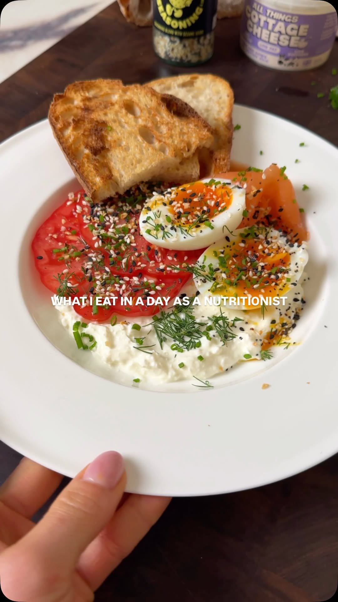 emthenutritionist 게시물 이미지: What I eat in a day as a nutritionist...