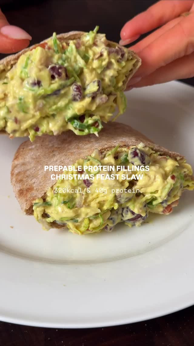 emthenutritionist 게시물 이미지: PREPABLE PROTEIN FILLINGS CHRISTMAS FEAST SLAW...