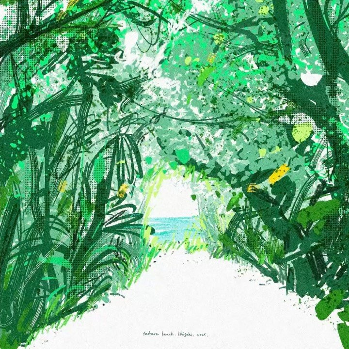 en_ho 게시물 이미지: yonehara beach, ishigaki,...