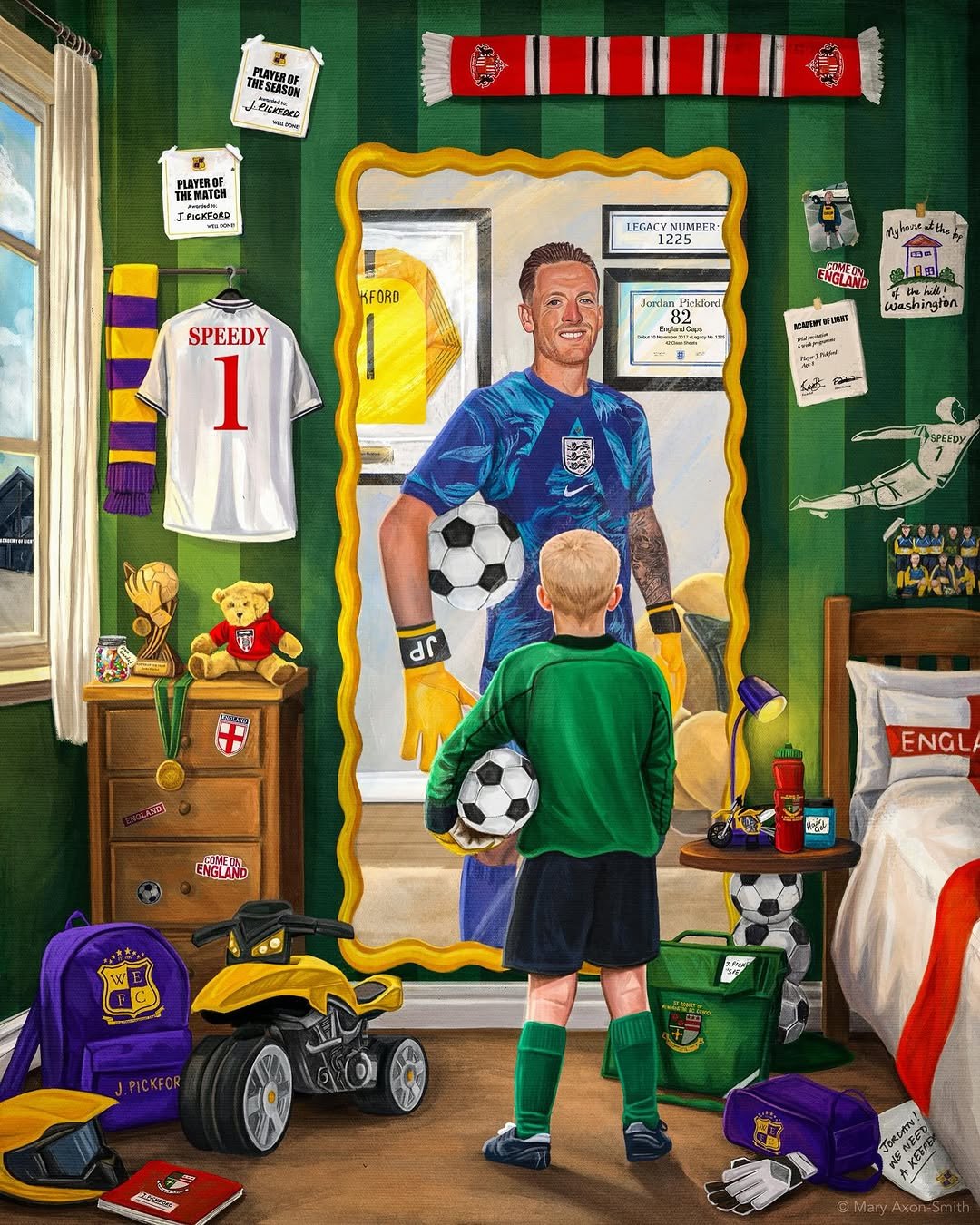 england 게시물 이미지: Before the @england call, @jpickford1 first...