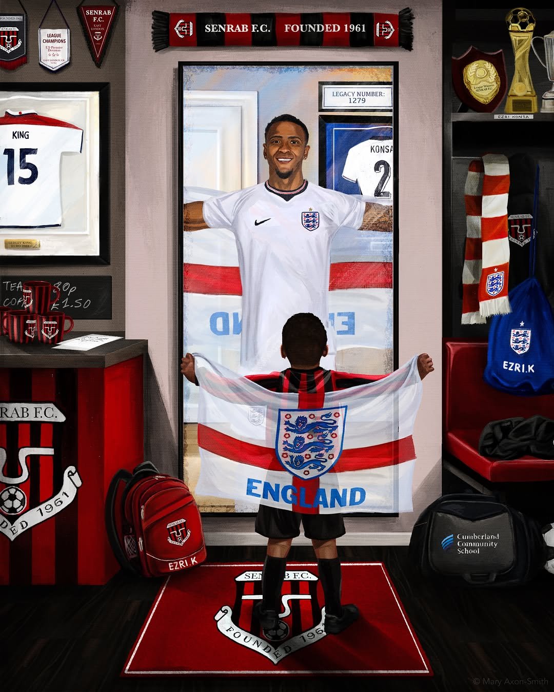 england 게시물 이미지: Another @england international raised at...