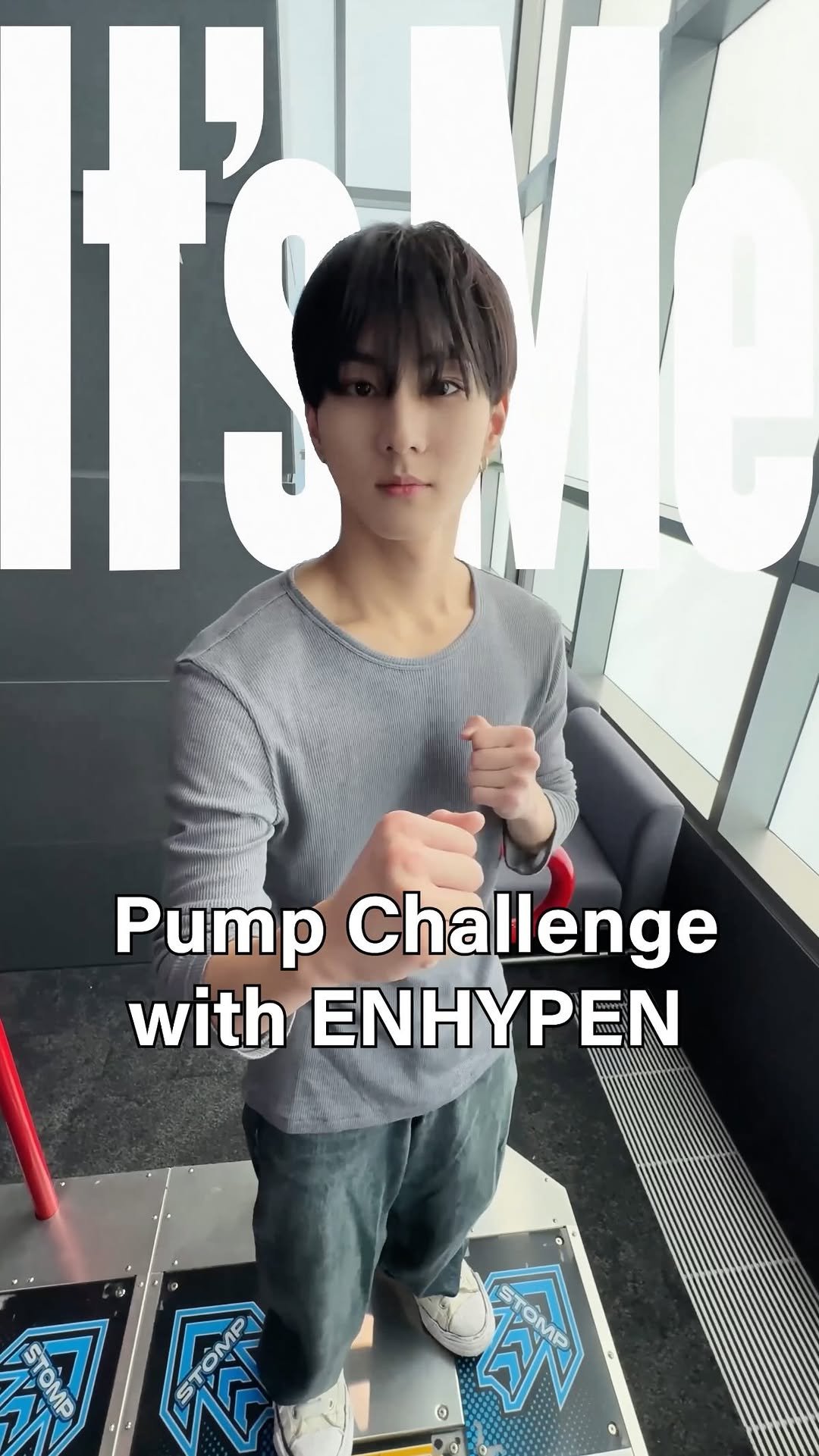 enhypen 게시물 이미지: 냥냥 점프 #PUMPwithILLIT #JUNGWON #JAY #ENHYPEN...