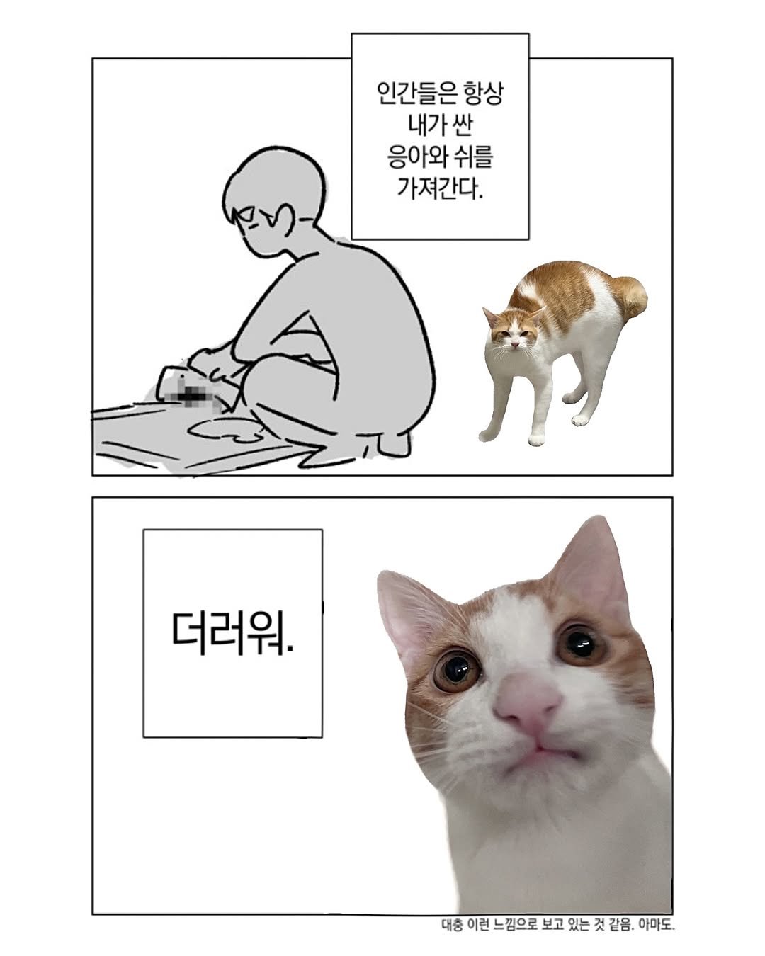 eomdoenjang 게시물 이미지: 무례하긴, 이건 순애야… #💩