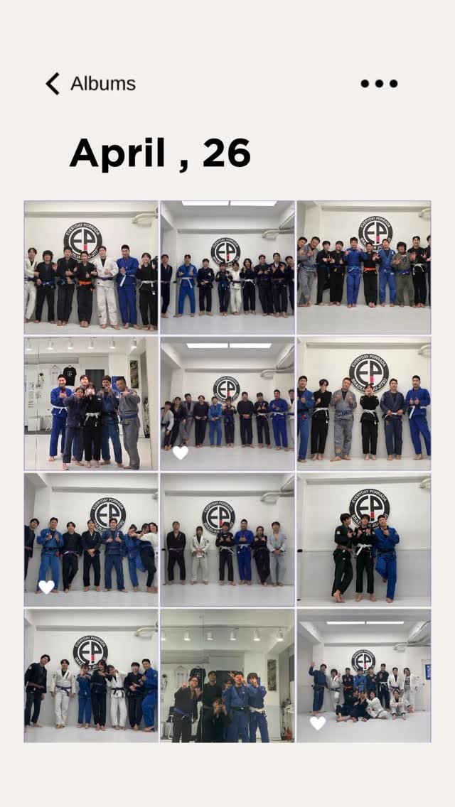 ep_bjj 게시물 이미지: 벌써 5월이 왔어요. 
운동하기 너무 좋은 날씨 
체육관에서 봐요🌿