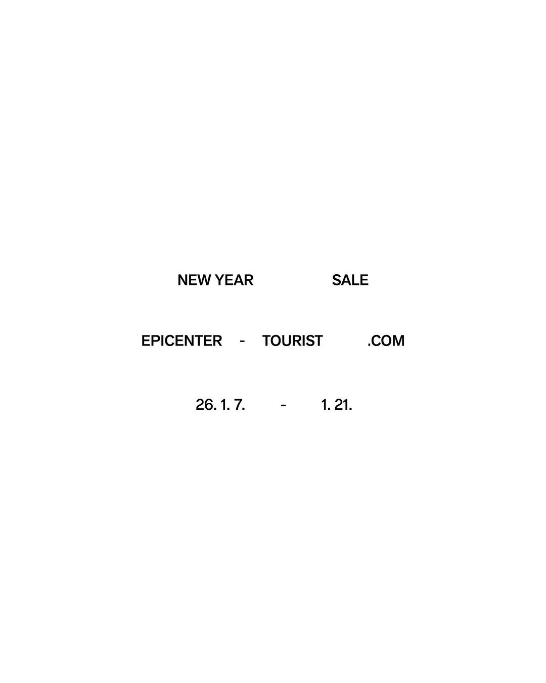 Photo by EPICENTER.TOURIST on January 05, 2026. May be an image of text that says 'NEW NEWYEAR YEAR SALE EPICENTER TOURIST .COM 26. 1 26.1.7. 1.7. 1. 1.21. 1.'.