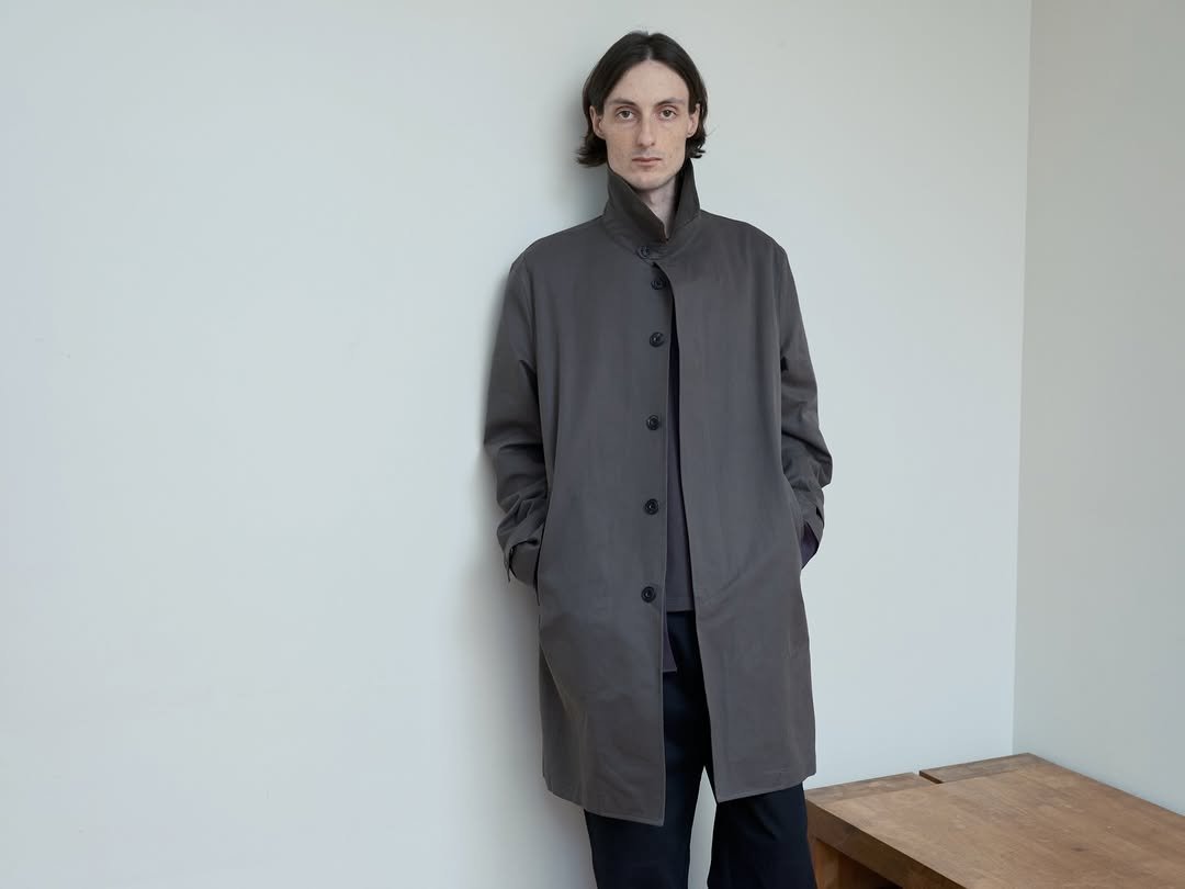 epicenter.tourist 게시물 이미지: Earl single coat khaki brown, collar stand...