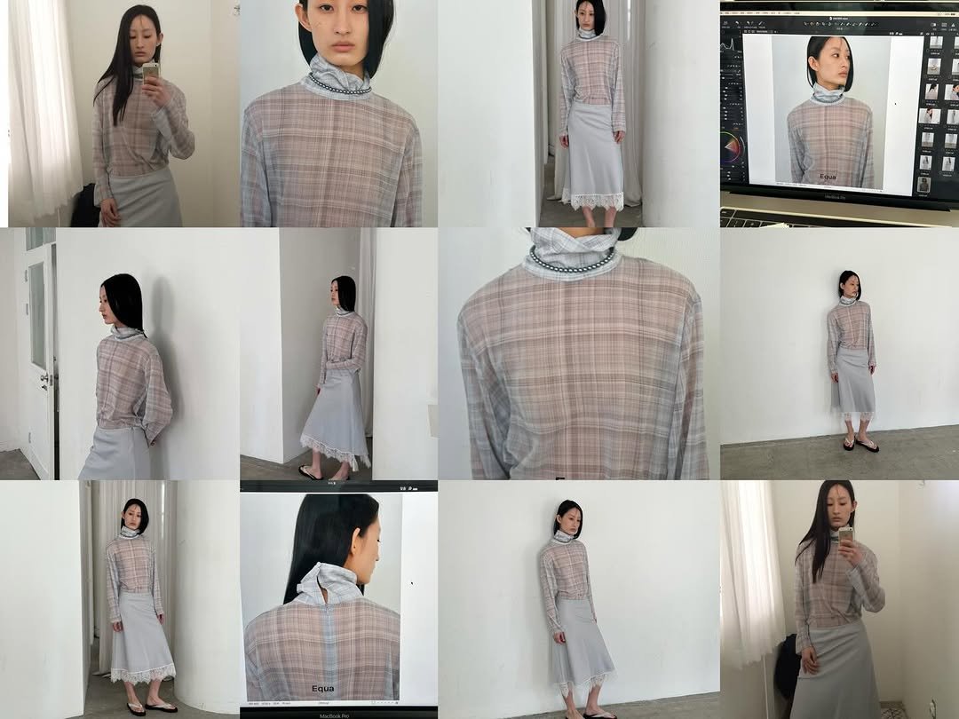 Photo by Equa 에쿠아 on March 27, 2026. May be an image of dress and text.