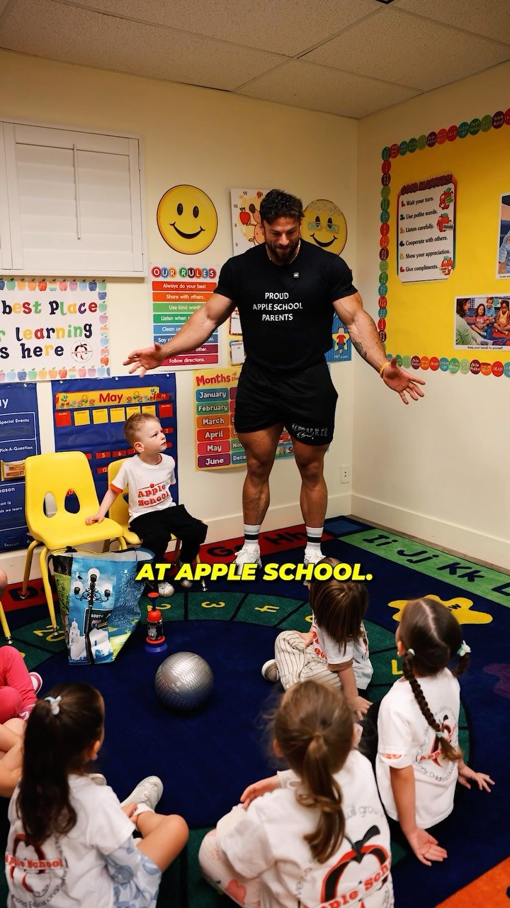 ericjanickifitness 게시물 이미지: Bring your dad to school day at...