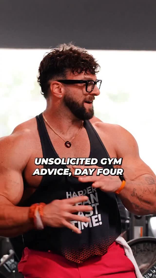ericjanickifitness 게시물 이미지: Unsolicited gym advice day 4 DID NOT go to...