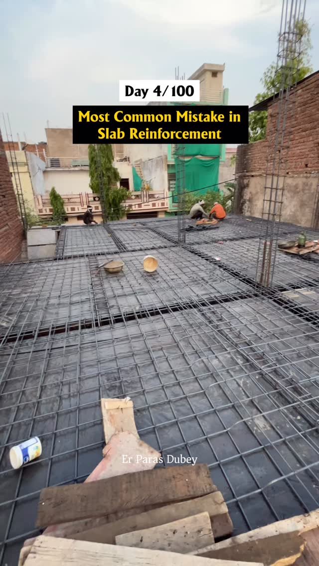 erparasdubey 게시물 이미지: Most Common Mistake in Slab Reinforcement...