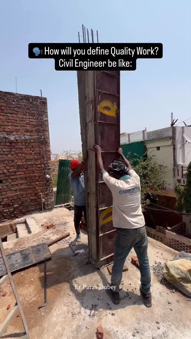 erparasdubey 게시물 이미지: De shuttering of Column at my Site🔥

[civil...