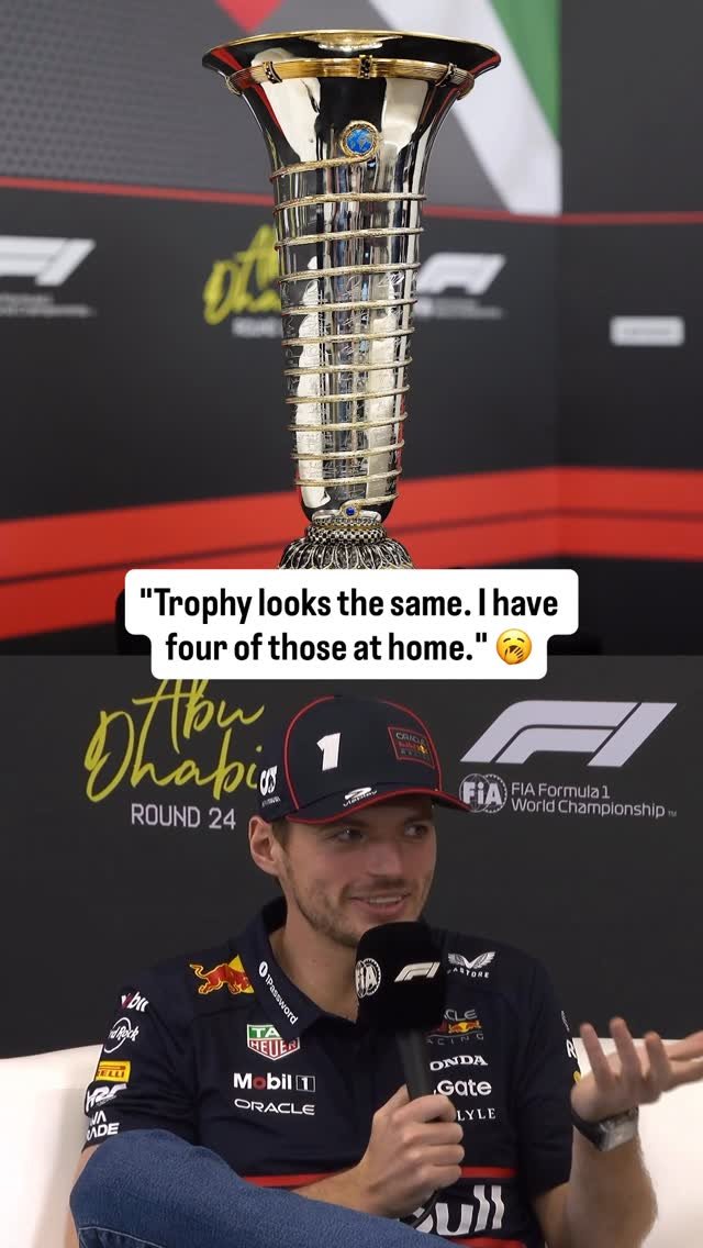 espnf1 게시물 이미지: Subtle brag from the four-time WDC Max...
