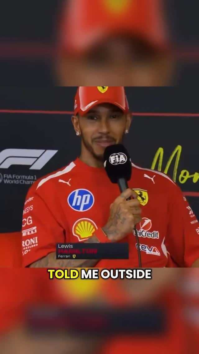 espnf1 게시물 이미지: Lewis reacting to Kimi and Isack’s ages...