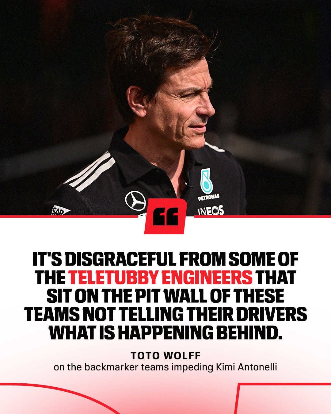 espnf1 게시물 이미지: Toto Wolff described engineers from backmarker...