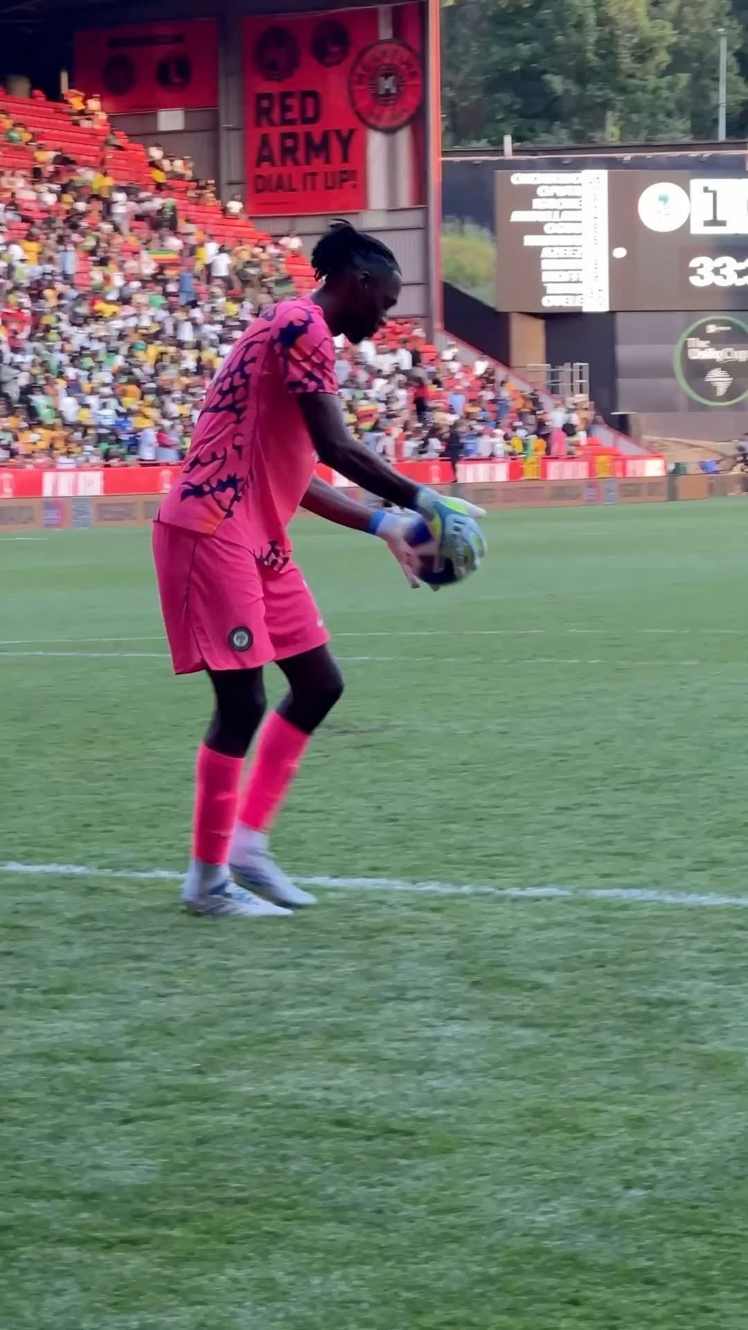 espnuk 게시물 이미지: Goalkeeper Arthur Okonkwo making his debut for...