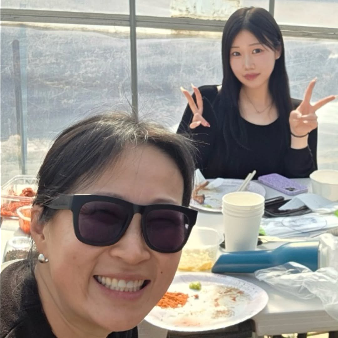 Photo shared by 정은표 on February 18, 2026 tagging @whitewang78. May be an image of chopsticks and text.