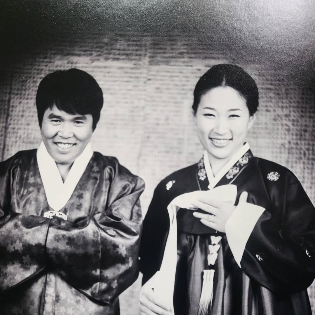 Photo shared by 정은표 on February 16, 2026 tagging @whitewang78. May be an image of one or more people, people performing martial arts and text.