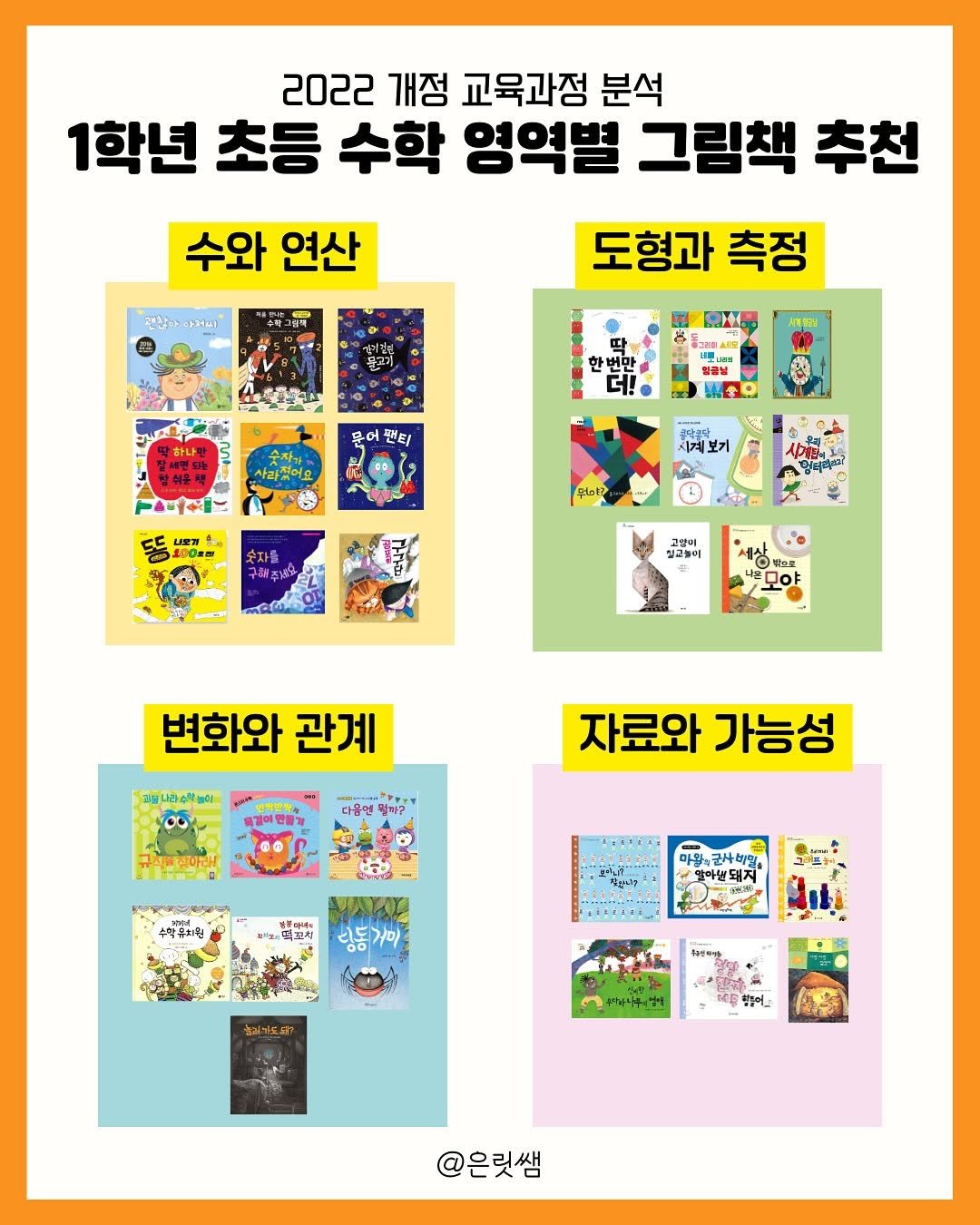 Photo shared by 임가은(은릿쌤) | 자기주도력 전문가 on October 24, 2025 tagging @togetherschool_moe. May be an illustration of poster, card, book, calendar and text.